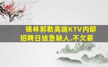 临沧夜总会招聘